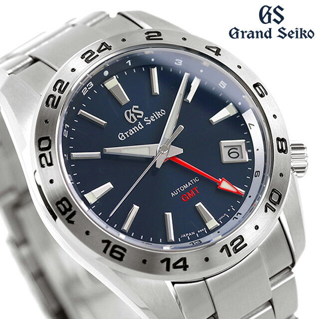 グランドセイコー 腕時計 ブランド スポーツ コレクション メカニカル GMT 自動巻き 機械式 メンズ SBGM245 SEIKO ミッドナイトブルー SBGM245