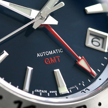 グランドセイコー 腕時計 ブランド スポーツ コレクション メカニカル GMT 自動巻き 機械式 メンズ SBGM245 SEIKO ミッドナイトブルー SBGM245