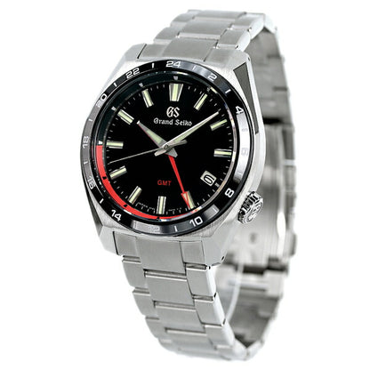 Grand Seiko Tough GS 9F石英GMT男士运动系列观看品牌SBGN019 Seiko Seiko Tough GS Black