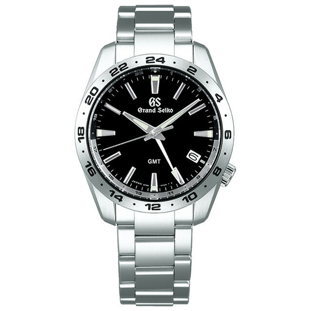 グランドセイコー スポーツコレクション アクティブ 腕時計 ブランド メンズ クオーツ GMT 9Fクオーツ SEIKO SBGN027 アナログ ブラック 黒 SBGN027