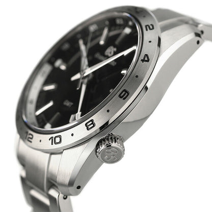 グランドセイコー スポーツコレクション アクティブ 腕時計 ブランド メンズ クオーツ GMT 9Fクオーツ SEIKO SBGN027 アナログ ブラック 黒 SBGN027
