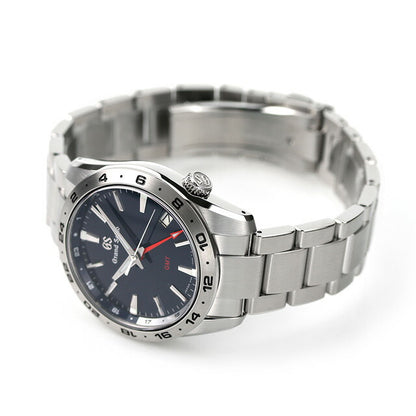 グランドセイコー スポーツコレクション アクティブ 腕時計 ブランド メンズ クオーツ GMT 9Fクオーツ SEIKO SBGN029 アナログ ネイビー 日本製 SBGN029