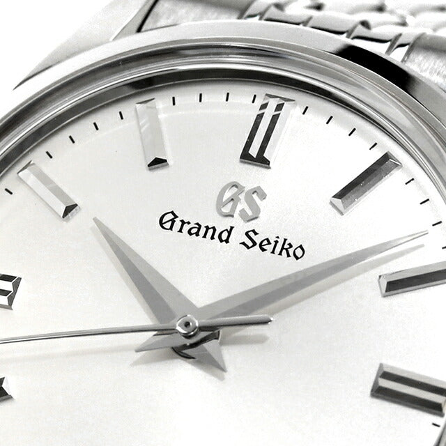 Grand Seiko Elegance系列经典手工手表手表品牌男士大自然的SBGW305模拟白银在日本制造