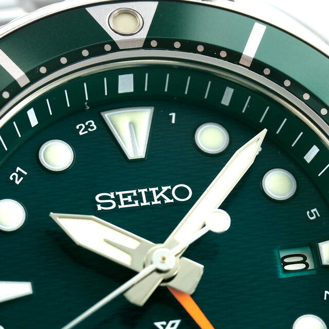 Seiko Prospex潜水员潜水太阳能观看品牌潜水员手表Seiko Sea Sea SBPK001模拟绿色