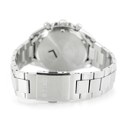 セイコーセレクション Sシリーズ ソーラー 腕時計 ブランド メンズ クロノグラフ SEIKO SELECTION SBPY179 アナログ ホワイト 白 SBPY179