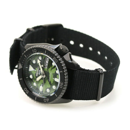 Seiko 5 Sports Sports Style Camouflage Automatic Mechanical Watch Brand Men Limited Model Camouflage SEIKO SBSA173