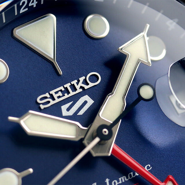 Seiko 5 Sports Five Sports Limited Model SKX GMT Model Automatic Mechanical Watch Brand SBSC003 SEIKO Blue Batman Batman Men&