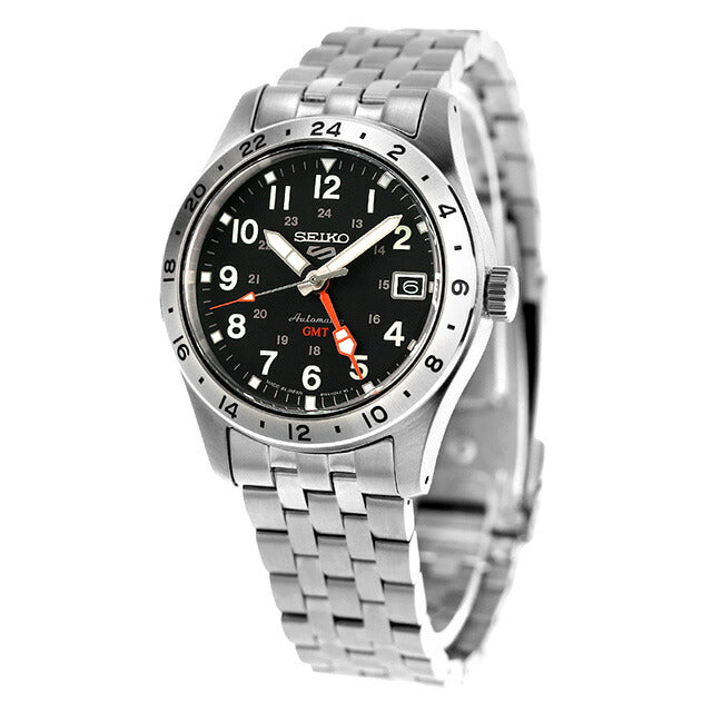 Seiko 5 Sports Field GMT Sport Style Automatic Watch Brand Men&