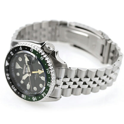 セイコー5 スポーツ SKX Series GMT 自動巻き 腕時計 ブランド メンズ Seiko 5 Sports SBSC019 アナログ グリーン 日本製 SBSC019