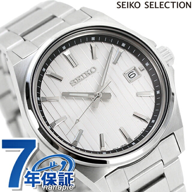 Seiko Selection Quartz Watch Brand Men Limited Model SEIKO SBTH001 Analog Silver