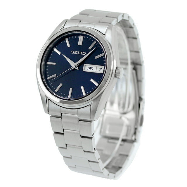 セイコーセレクション メンズ アナログクオーツ デイデイトSシリーズ クオーツ 腕時計 ブランド メンズ SEIKO SELECTION SBTH009 アナログ ネイビー SBTH009
