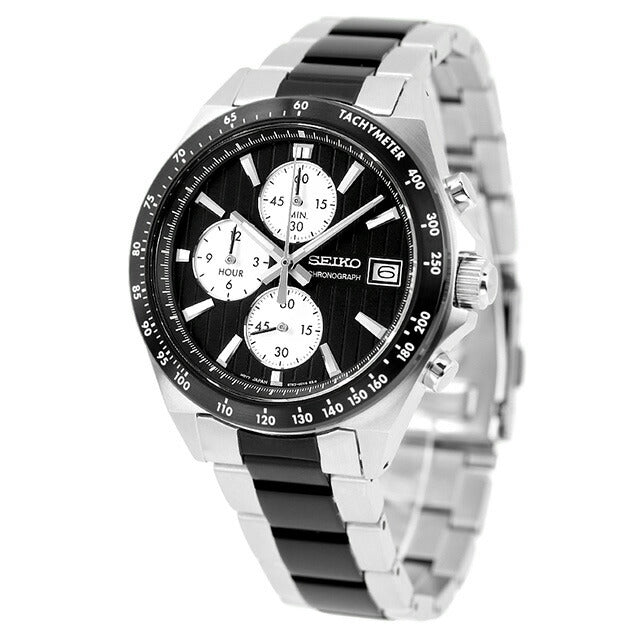 Seiko Selection Chronograph Quartz Watch Brand Men&