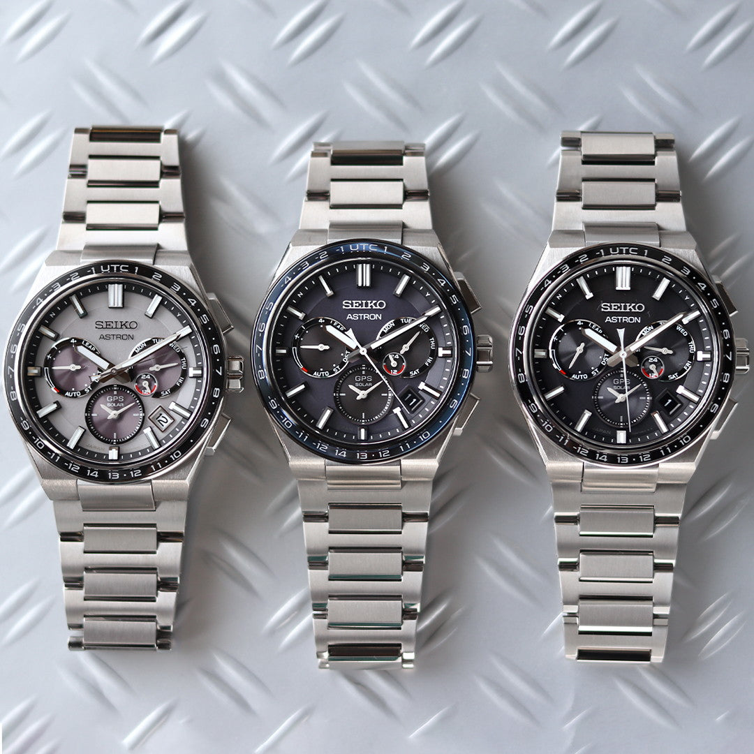 Seiko Astron 5X Titanium World Time Men&