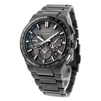 Seiko Astron Nexter GPS太阳能GPS卫星无线电太阳能观看品牌男士核心商店独家钛Seiko Seiko Astron SBXC147