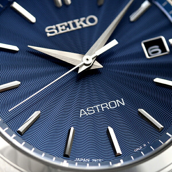 精工Astron Titan Titan Titanium太阳能无线电手表品牌SBXY031 Seiko Blue Seiko Seiko Astron