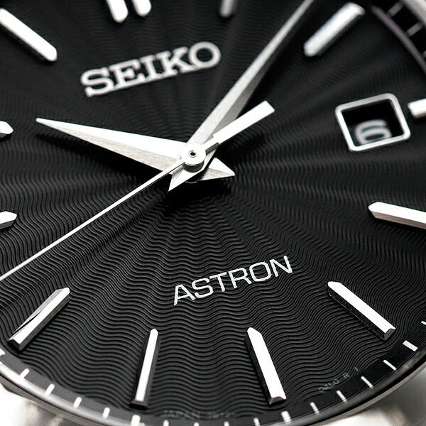 精工Astron Titan Titan Titanium太阳能无线电手表品牌SBXY033 Seiko Black Seiko Seiko Astron