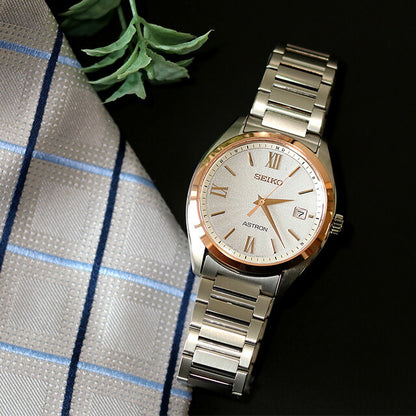 セイコー アストロン オリジン 電波ソーラー 腕時計 ブランド メンズ チタン SEIKO ASTRON アナログ ホワイト ブラック シルバー ブルー 黒 日本製 選べるモデル SBXY035