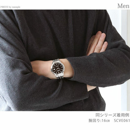 セイコーセレクション Sシリーズ メカニカル 自動巻き 腕時計 ブランド メンズ SEIKO SELECTION SCVE062 アナログ 薄金 ゴールド 日本製 SCVE062