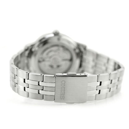 セイコーセレクション Sシリーズ メカニカル 自動巻き 腕時計 ブランド メンズ SEIKO SELECTION SCVE061 アナログ ブラック 黒 日本製 SCVE061