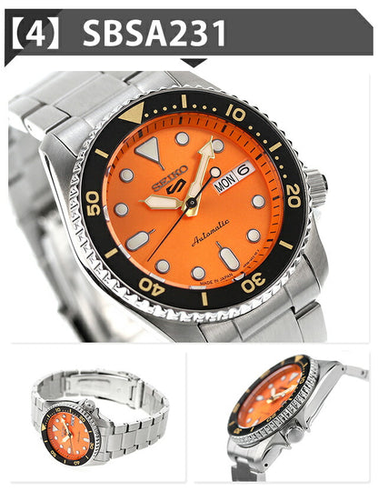 Seiko 5 Sports SKX Automatic Watch Brand Men&