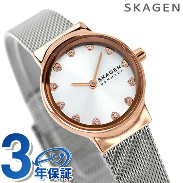 Scagen Watch Brand Ladies Fray Real Quartz SKW3025银牌