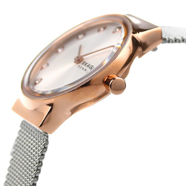 Scagen Watch Brand Ladies Fray Real Quartz SKW3025银牌