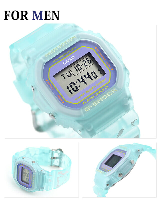 Pairwatch G Shock Baby Baby G Rubber Collection SLV-21 DW-5600 BGD-560 Overseas Model Men&