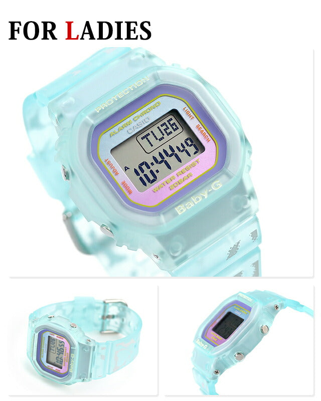 PAIRWATCH G SHOCK BABY BABY G橡胶系列SLV-21 DW-5600 BGD-560海外模特男士女士观看品牌SLV-21B-2DR