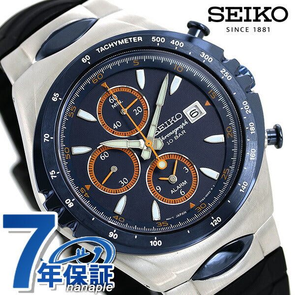 Seiko Jiusia Ramakina Sporta Limited Model Model Ment Watch品牌SNAF85PC Seiko Seiko Blue Black Watch