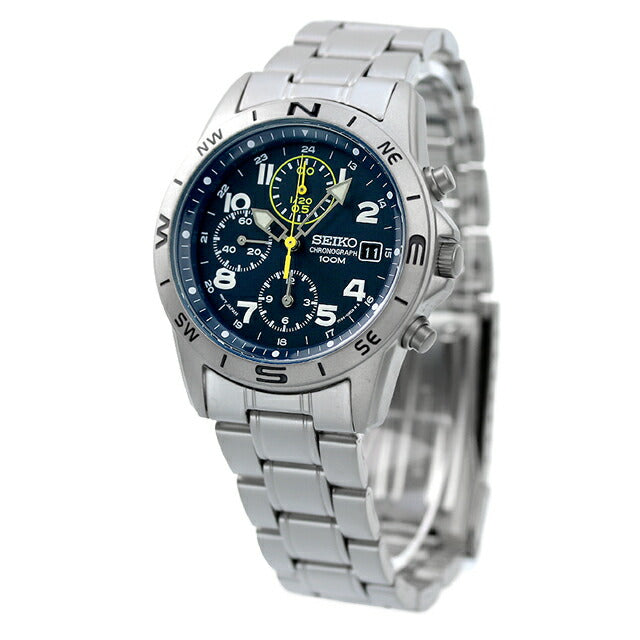 Seiko Chronograph Reimported Overseas Model SND379P1 SND379P Men&