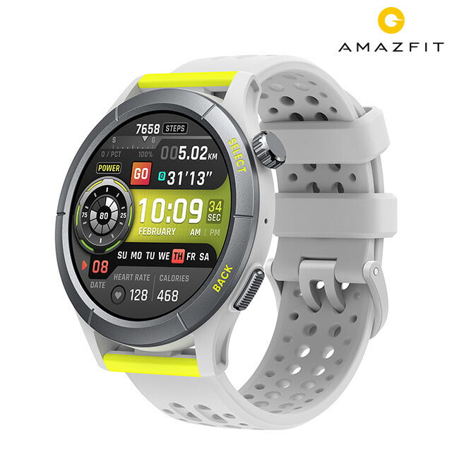 アマズフィット Cheetah スマートウォッチ メンズ レディース Bluetooth Amazfit SP170063-C197 デジタル スピードスターグレー SP170063