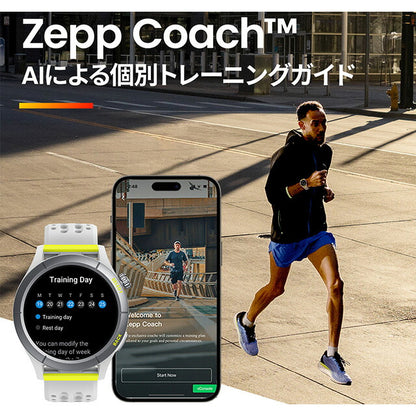 アマズフィット Cheetah スマートウォッチ メンズ レディース Bluetooth Amazfit SP170063-C197 デジタル スピードスターグレー SP170063