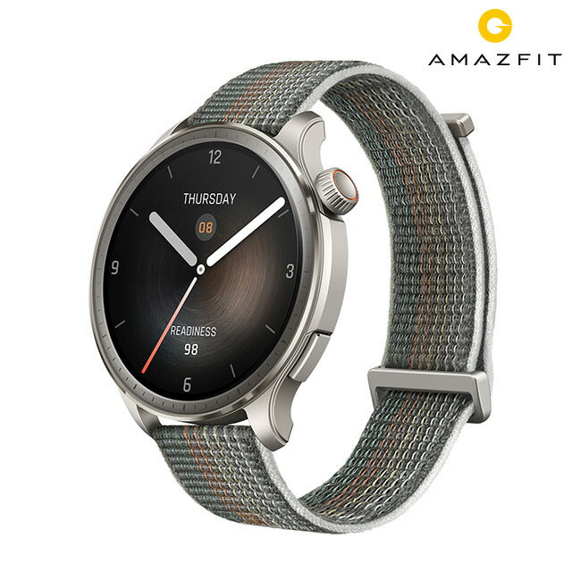 アマズフィット Balance 充電式クオーツ スマートウォッチ ブランド メンズ レディース Bluetooth Amazfit SP170065C203 デジタル サンセットグレー SP170065C203