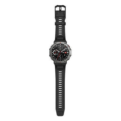 アマズフィット T-Rex 3 充電式クオーツ スマートウォッチ ブランド メンズ Amazfit SP170069-C218 デジタル ブラック 黒 SP170069-C218