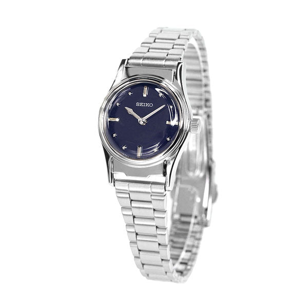 Seiko Touch Reading Clock Watches Collapsed Dial Collapse Dial Made in Japan Quartz Ladies Watch Brand SQWK031 SEIKO Navy