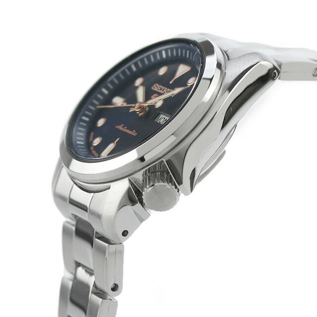 セイコー5 スポーツ SKX Series 自動巻き 腕時計 ブランド レディース Seiko 5 Sports SRRA007 アナログ ネイビー 日本製 SRRA007