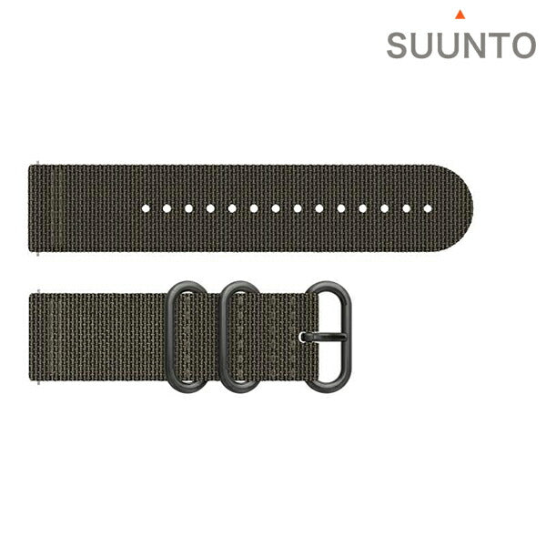 スント テキスタイルストラップ 時計ベルト 交換用ベルト ブランド メンズ レディース スントアクセサリー SUUNTO SS022295000 カーキグリーン SS022295000