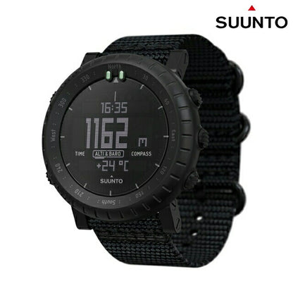 スント Core Alpha Stealth クォーツ 電池式 スマートウォッチ ブランド メンズ SUUNTO SS050504000 デジタル ブラック 黒 フィンランド製 SS050504000