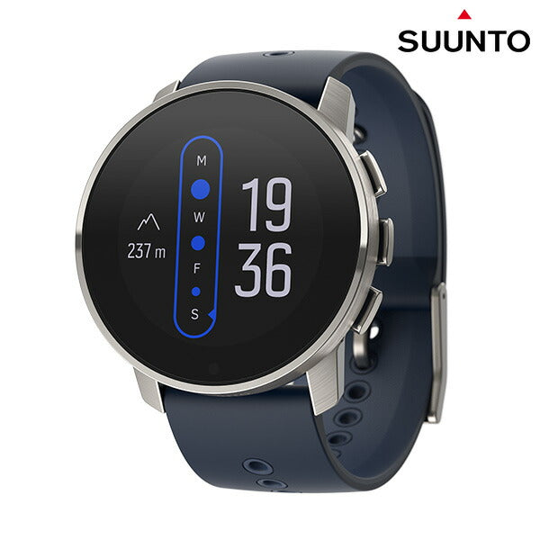 Sunt 9 Peak GPS Titanium Smart Watch Rechargeable Quartz Men&