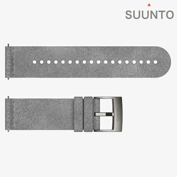 スント マイクロファイバーストラップ 時計ベルト 交換用ベルト ブランド メンズ レディース スントアクセサリー SUUNTO SS050622000 グレー SS050622000