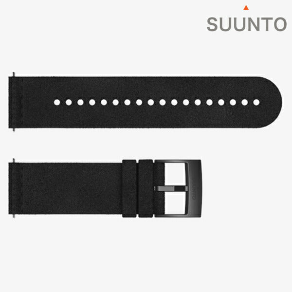 スント マイクロファイバーストラップ 時計ベルト 交換用ベルト ブランド メンズ レディース スントアクセサリー SUUNTO SS050682000 ブラック 黒 SS050682000