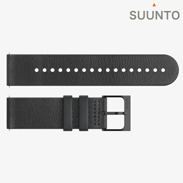 スント レザーストラップ 時計ベルト 交換用ベルト ブランド メンズ レディース スントアクセサリー SUUNTO SS050693000 ブラック 黒 SS050693000
