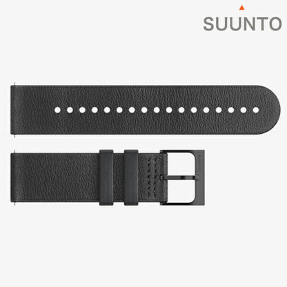 スント レザーストラップ 時計ベルト 交換用ベルト ブランド メンズ レディース スントアクセサリー SUUNTO SS050693000 ブラック 黒 SS050693000
