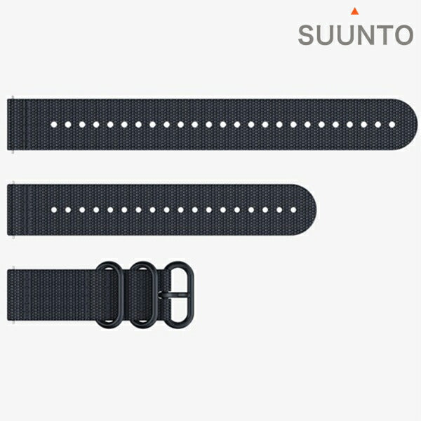 スント 布ストラップ 時計ベルト 交換用ベルト ブランド メンズ レディース スントアクセサリー SUUNTO SS050855000 ミッドナイトブルー SS050855000