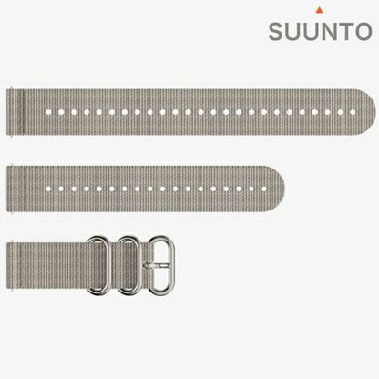 スント 布ストラップ 時計ベルト 交換用ベルト ブランド メンズ レディース スントアクセサリー SUUNTO SS050856000 サンドグレー SS050856000