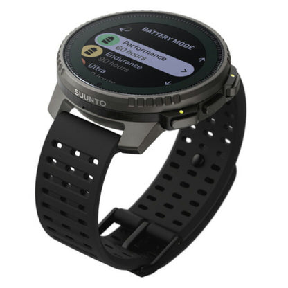 スント バーティカル チタニウム ソーラー 充電式クオーツ スマートウォッチ メンズ レディース チタン SUUNTO SS050858000 ブラック 黒 記念品 ギフト SS050858000
