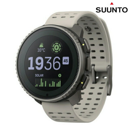 スント バーティカル チタニウム ソーラー サンド 充電式クオーツ スマートウォッチ メンズ レディース チタン SUUNTO SS050860000 ベージュ 記念品 ギフト SS050860000