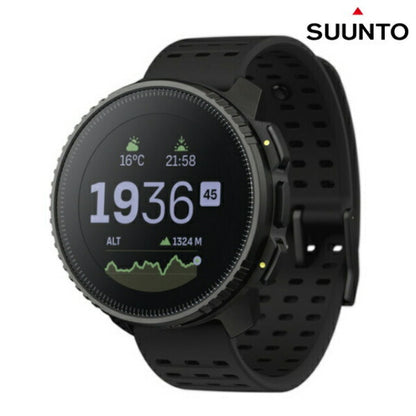 スント バーティカル オールブラック 充電式クオーツ スマートウォッチ メンズ レディース SUUNTO SS050862000 ブラック 黒 記念品 プレゼント ギフト SS050862000