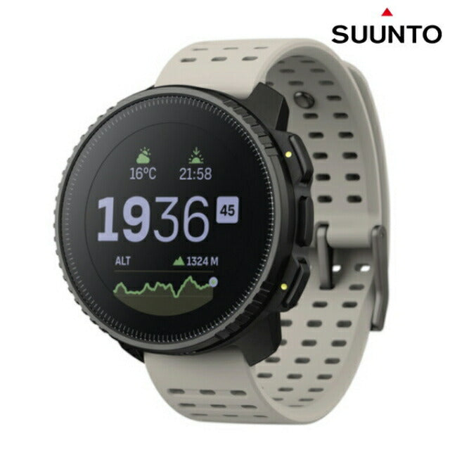 スント バーティカル ブラック サンド 充電式クオーツ スマートウォッチ メンズ レディース SUUNTO SS050863000 ベージュ 記念品 プレゼント ギフト SS050863000