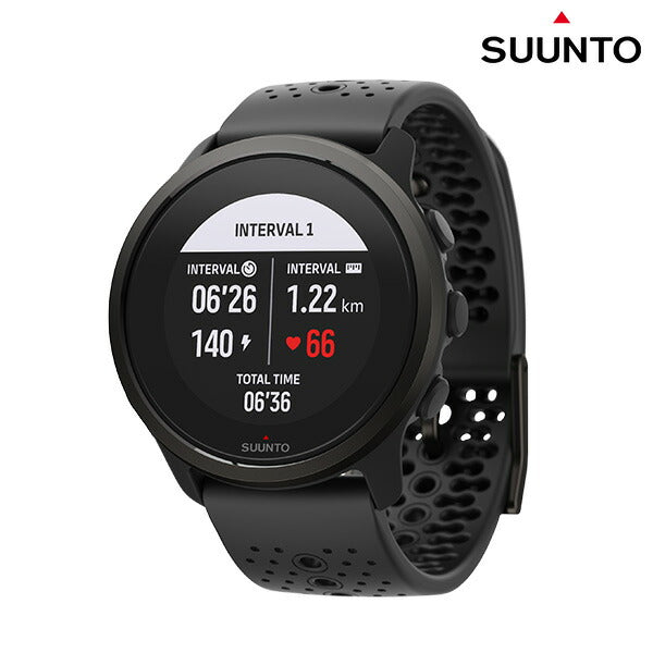 スント 5 ピーク スマートウォッチ メンズ レディース ランニング トライアスロン サイクリング SUUNTO SS050888000 デジタル オールブラック 黒 SS050888000